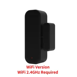 Smart Wireless Door and Window Sensor with Tuya WiFi and App Control (WiFi Version)