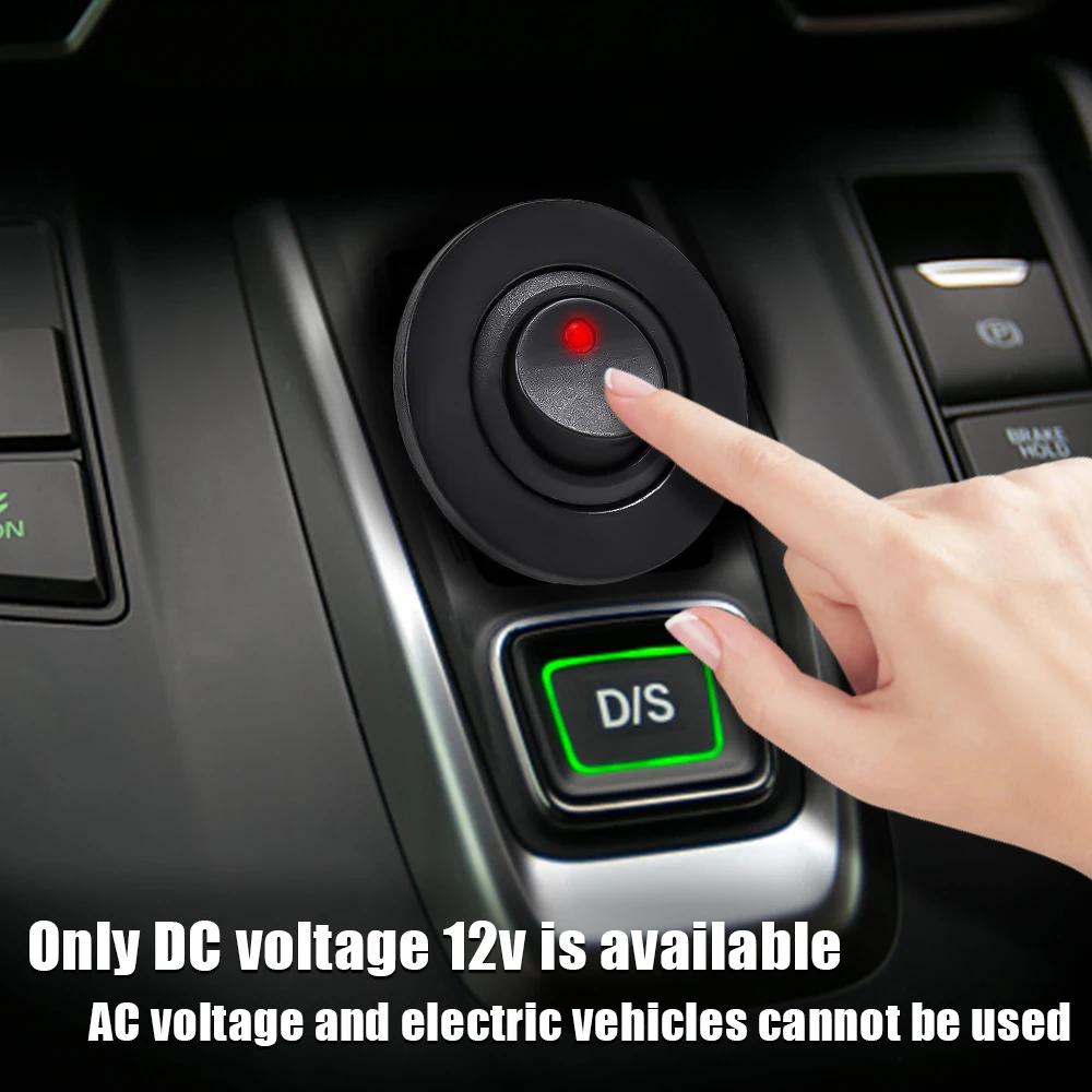 Zreneyfex Lot De 10 Interrupteurs U00e0 Bascule Ronds 12 V Avec Fils, 2