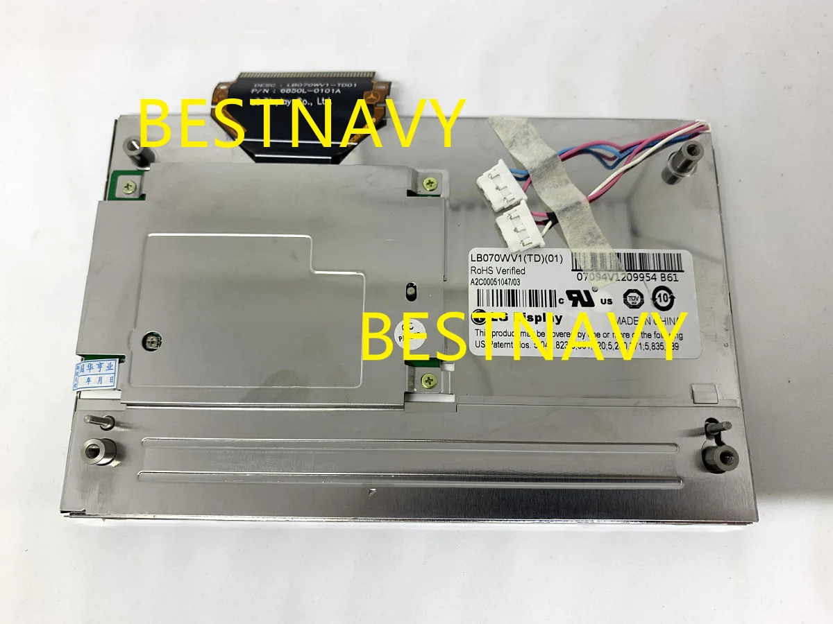 Original new 7.0" DISPLAY LB070WV1-TD17 TD01 LB070WV1(TD)(17) LCD module screen for Mercedes W204 GLK car DVD audio system