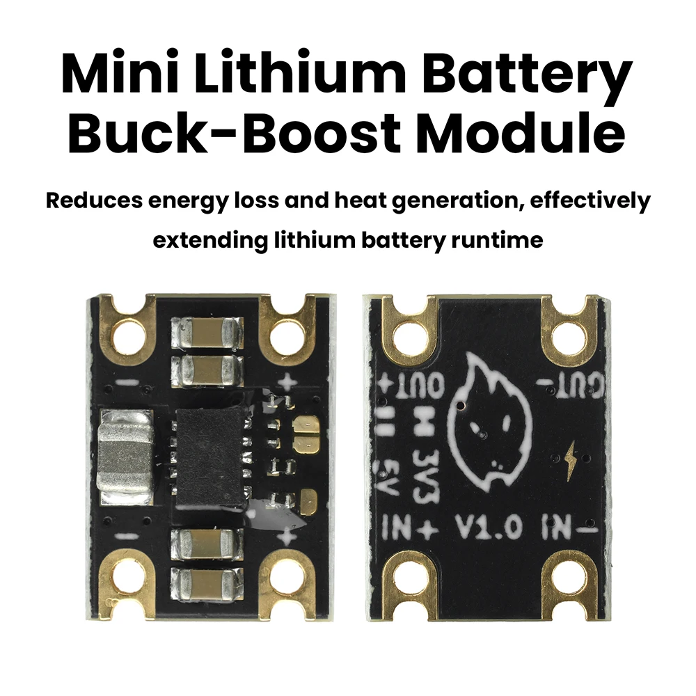 TPS63802 미니 벅 부스트 컨버터 모듈 DC 1.8-5.5V  3.3V 5V 1A 2A 리튬 배터리 스텝 업 다운 전압 레귤레이터 보드