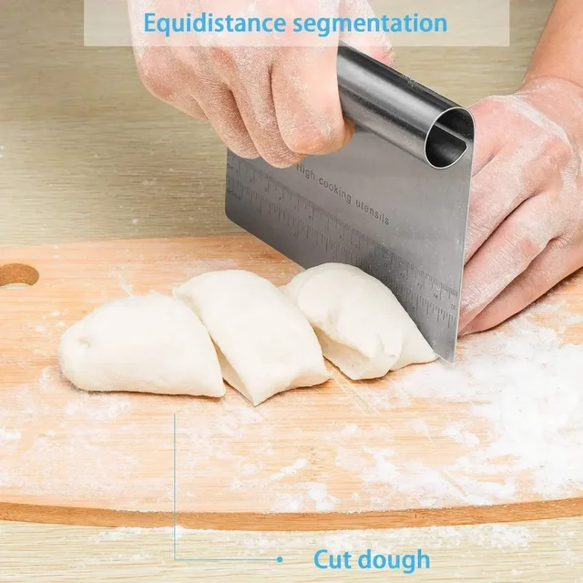 Stainless Steel Cake Scraper 5