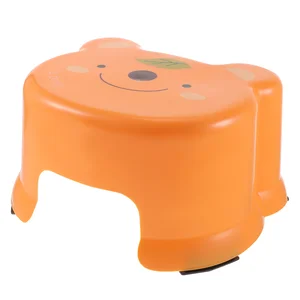 Gadpiparty Step Stool Kids Toddler Plastic Potty Step Stool Bathroom Kitchen Non Slip Step Stool Toilet Potty Training