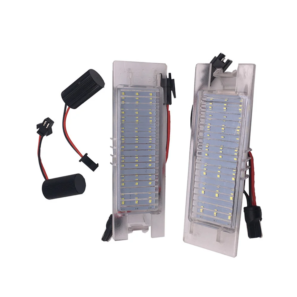 2PCS LED Number License Plate Light Lamp for Opel Astra H J Corsa C D
