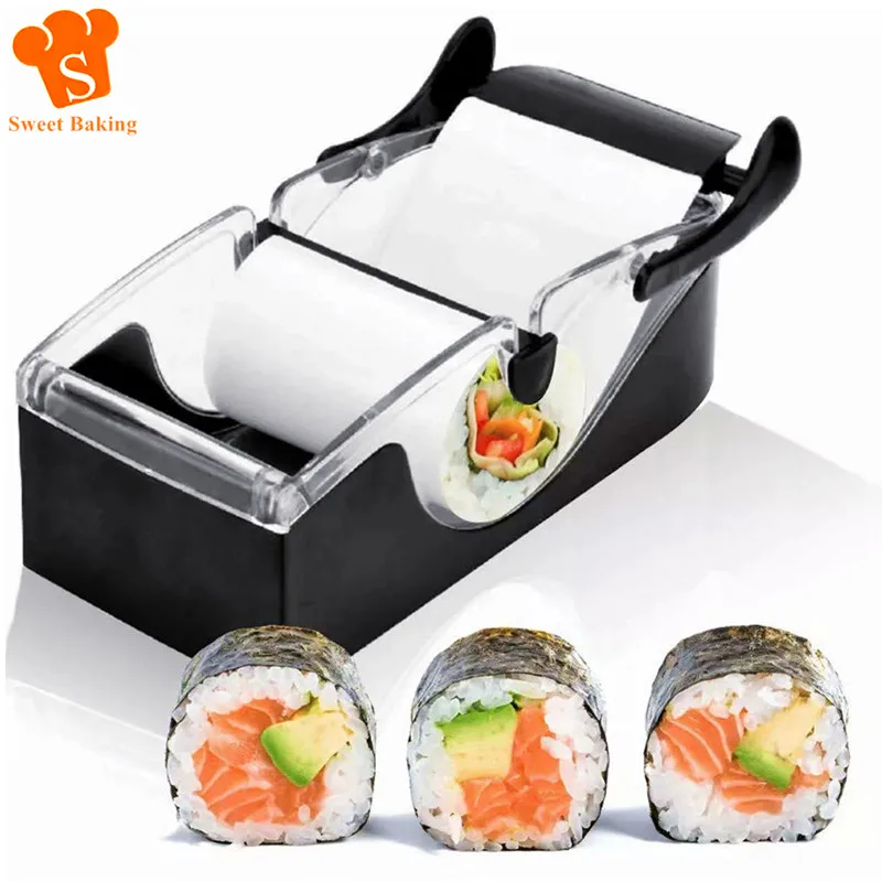 Magic Rice Mold Sushi Maker Roller Machine Fai Da Te Giapponese Bento Verdura Carne Sushi Rolling Tool Gadget Da Cucina Accessori