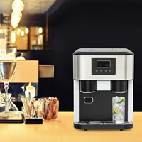 Machine à glaçons 3-en-1 pour comptoir, machine à glaçons rapide en 7-9 minutes, machine à glaçons de comptoir avec fonction de broyage de glace et d'eau froide, pour usage domestique et commercial 1