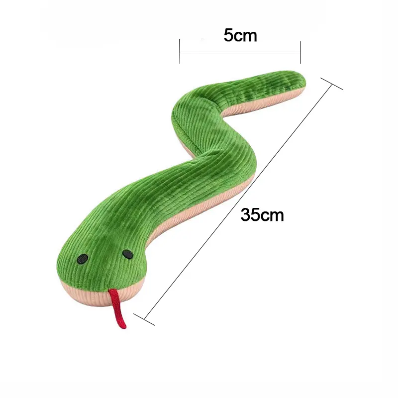 Hot Sale Dog Toy Snake Interactive Toy Kitten Kick Toy Interactive Pet Toy for Indoor Cats 16.5 Inches Pet Supplies - Image 6