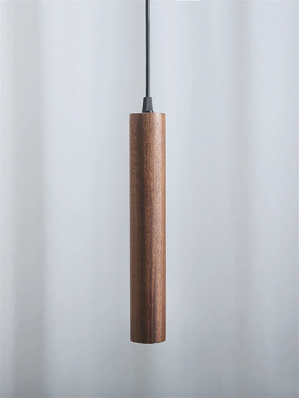 Description Picture 2 of itemNordic Ceiling Pendant Lamp Wooden Light Restaurant Creative Chandelier Light Bar Restaurant Home Decor Modern Solid Wood Lamp