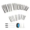 Silicone Cartridge Tips Stainless Steel Replacement Caulking Nozzle Tips Finisher Effective Versatile Sealant Finishing Tool For 1