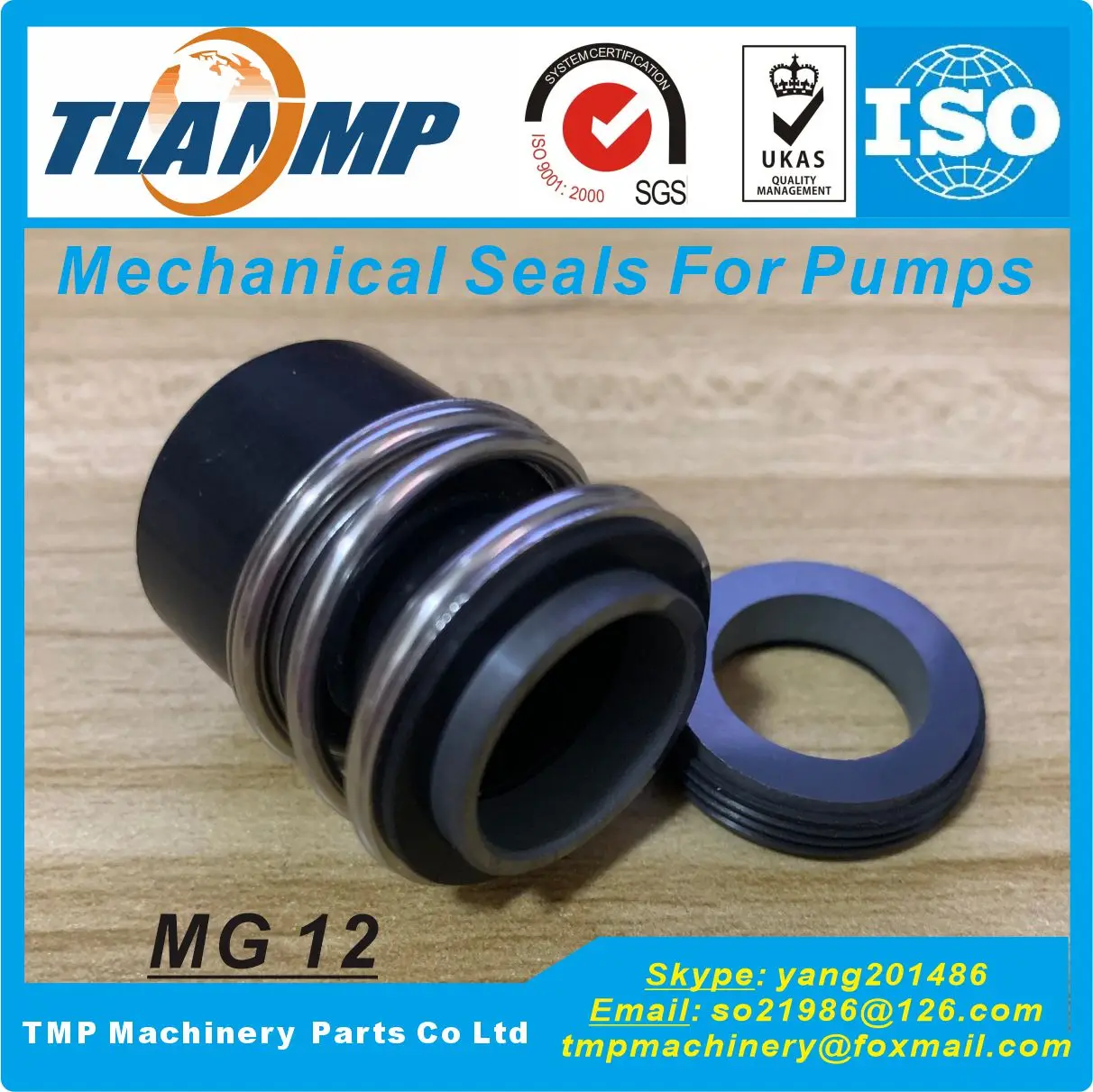 MG12-24 , MG12/24-G6 , MG12/24-G60 MG12/24-Z TLANMP Mechanical Seals with G6/G60 Stationary Seats MG12-24