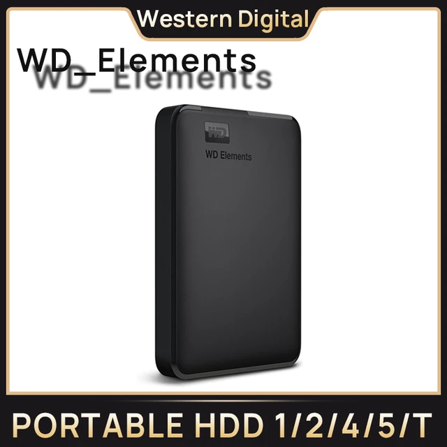 Western Digital WD Elements 5TB Portable External Hard Drive 4TB 2TB 1TB  USB 3.0 Portable HDD Hard Disk For Desktop PC Laptop - AliExpress