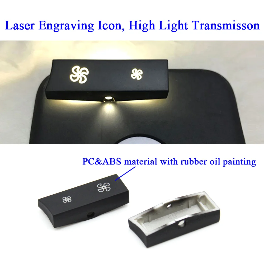 BMW 5 6 7 시리즈 F10 F11 F01 F02 F06 F15용 에어컨 히터 클라이밋 팬 볼륨 조절 AC 버튼 캡 커버 교체