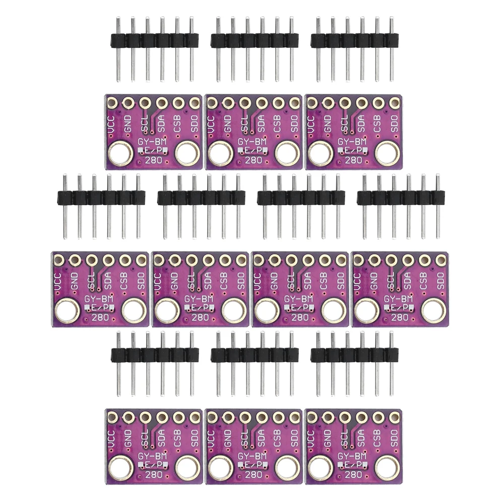 10pcs Bmp280 3.3v 5v Digital Sensor Temperature Humidity Barometric