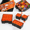 Parts Storage Box Double-Layer Building Block Classification And Organization Box Electronic Component Box Toolbox 6