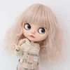 BJD Doll Wig Suitable for QBABY AMYDOLL Blythe Size Doll Accessories Tress Hair Temperature Silk Hair Instant Noodle Roll 2