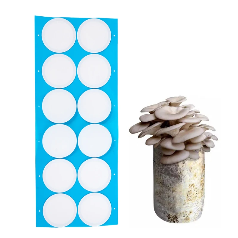 Synthetic Filter Paper Stickers 76.2mm 59mm 0.22 &mu;m Filter Disc Mushroom Applied Under for Mushroom Cultivation