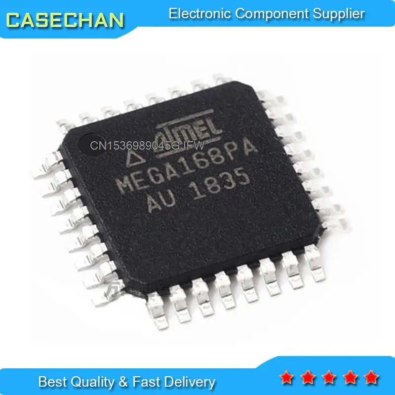 IC Chipset 1PCS ATMEGA168PA-AUR ATMEGA168PB-AU ATMEGA168PA-AU MEGA168PA-AU ATMEGA168PA ATMEGA168 MEGA168PA TQFP-32 Original New In Stock IC