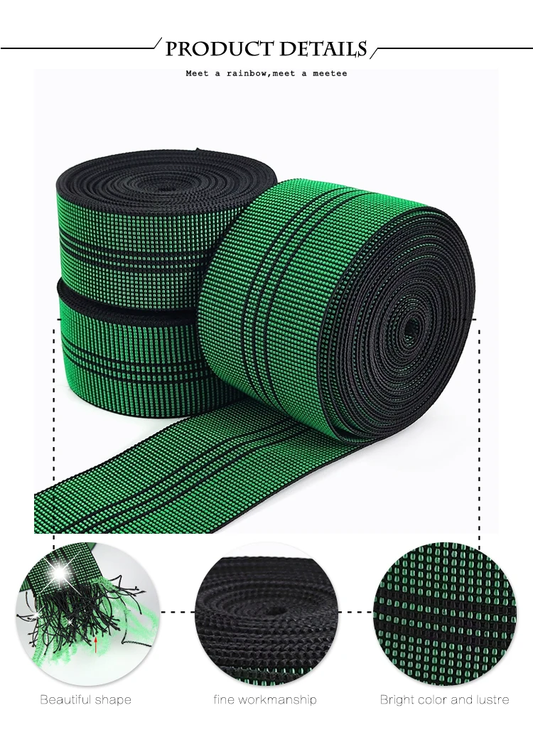 W:2 L:5-10m Elasticated Sofa Chair Upholstery Back Strap Belt Elastic  webbing - AliExpress