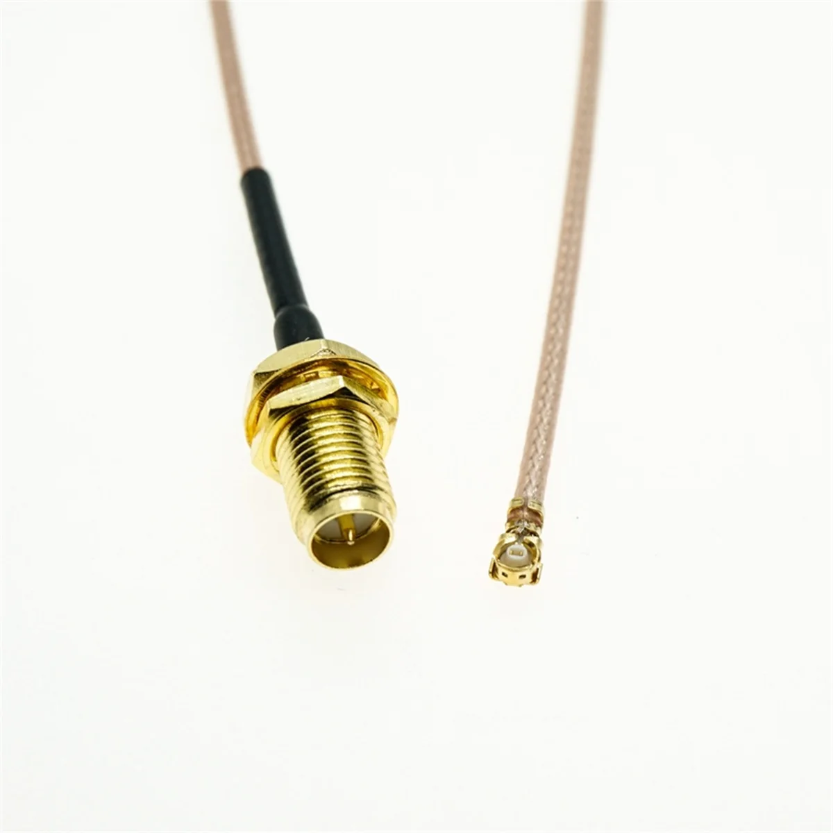 

RF cable assembly RP-SMA Female Jack to IPX/u.fl pigtail coaxial connector cable RG178