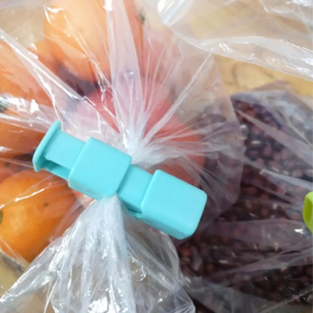 

Bread Clip for Freshness Reusable Bread Bag Clips for Freshness Preservation Home Kitchen Set of 10 Sturdy Food for Storage