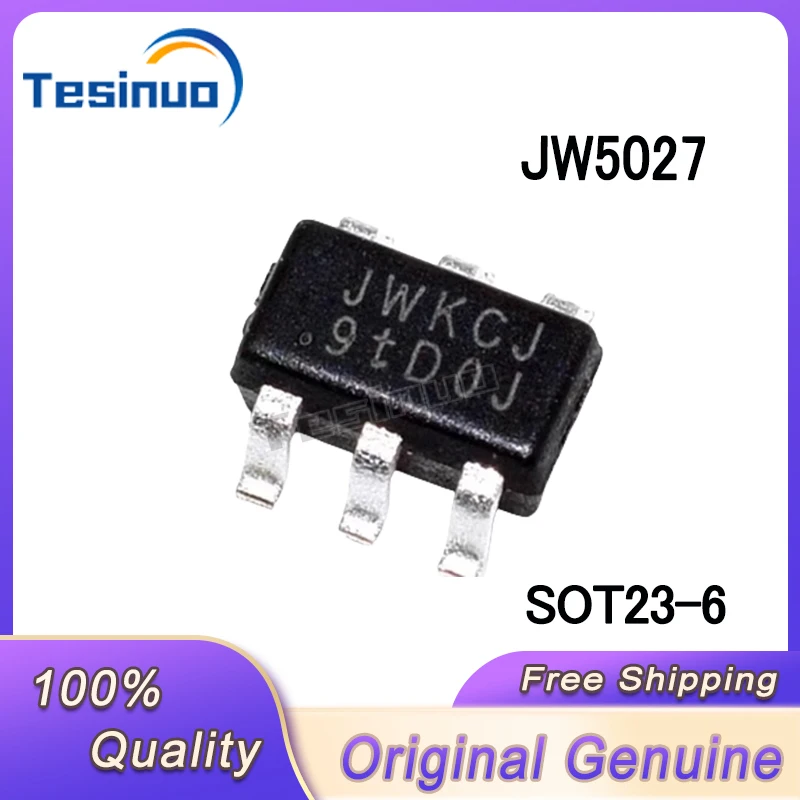 10/PCS New Original JW5027SOTB JW5027 JW5027SOTB#TRPBF JWKCJ JWK.. SOT23-6 In Stock