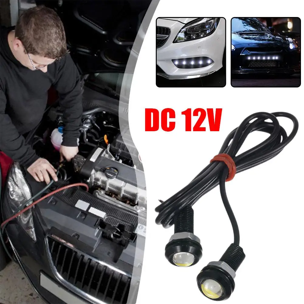 

Car LED Light 18MM Eagle Eye Light 9W Rogue Screw Counterattack Car Light LED Reverse Decorative Light Light G9Z6