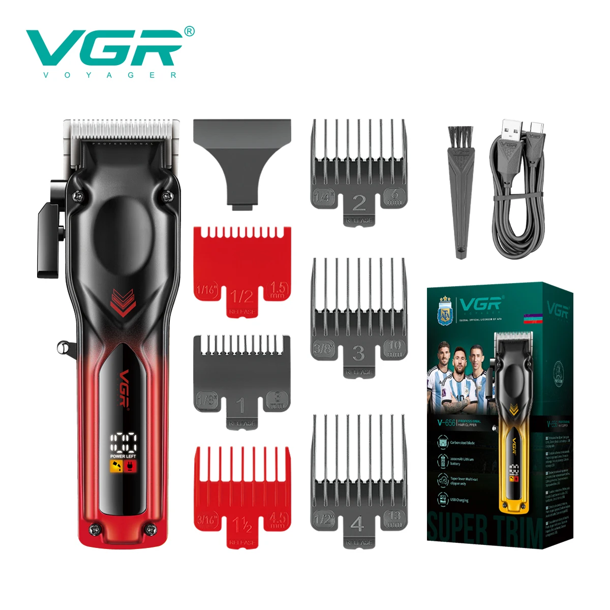 VGR مقص الشعر التدرج اللون الجسم الراقية الشعر الم...