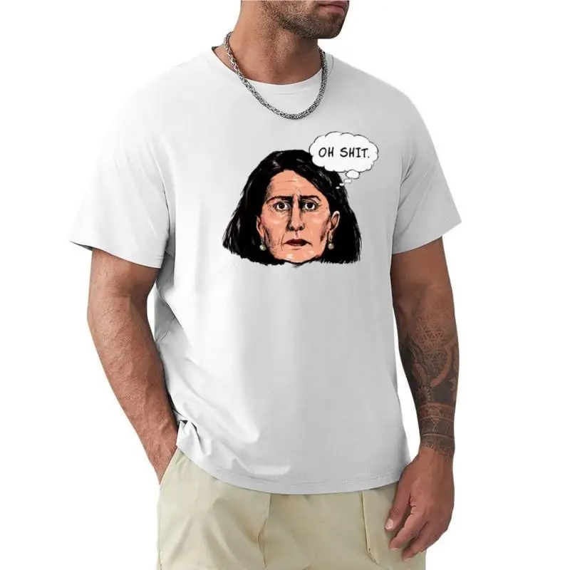 

Gladys Berejiklian's worst fears! #Gladysfail T-Shirt custom t shirt summer tops mens plain t shirts