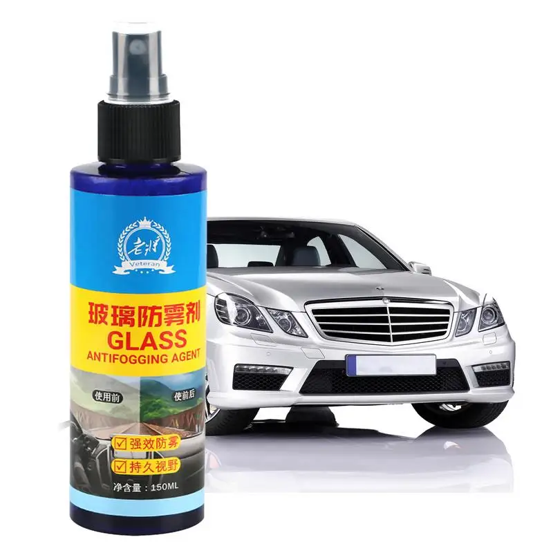 

Anti Fog Spray For Car Windshield 150ml Auto Defogger Agent Spray Auto Window And Windshield Cleaner Prevents Fogging Of Glass