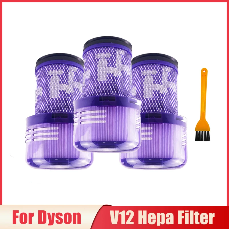 

Циклонный фильтр для пылесоса Dyson V12, сменный моющийся фильтр НЕРА, запасные части