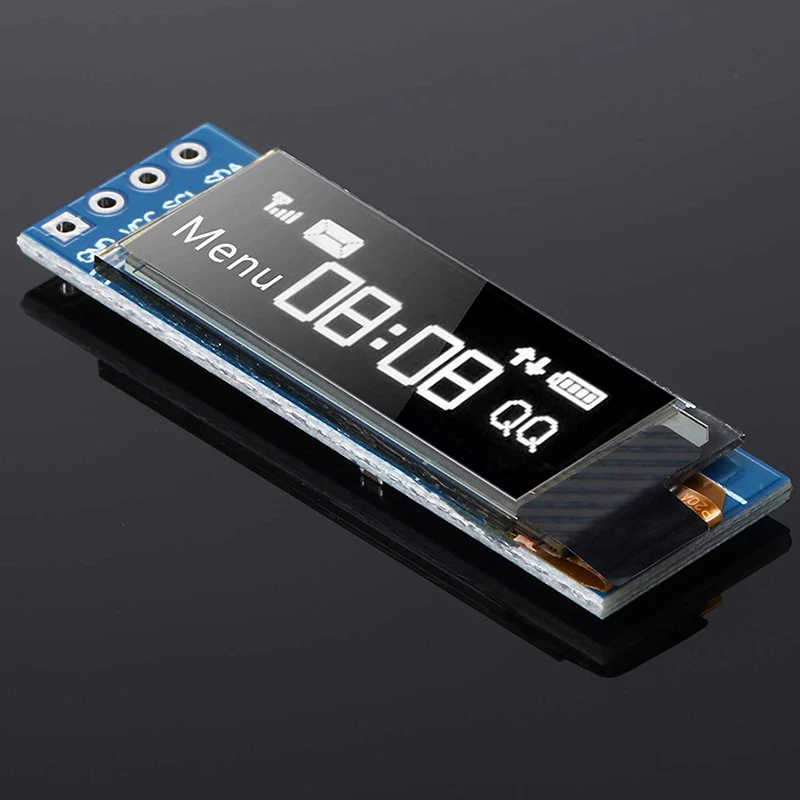 5  I2C ÷  0.91 ġ I2C SSD1306 OLED ÷  Ķ I2C OLED ũ ̹ DC 3.3V-5V
