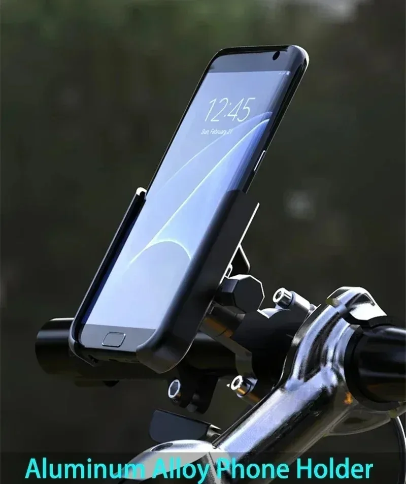 Soporte de Metal para teléfono móvil de bicicleta y motocicleta, soporte de navegación GPS especial para montar en bicic