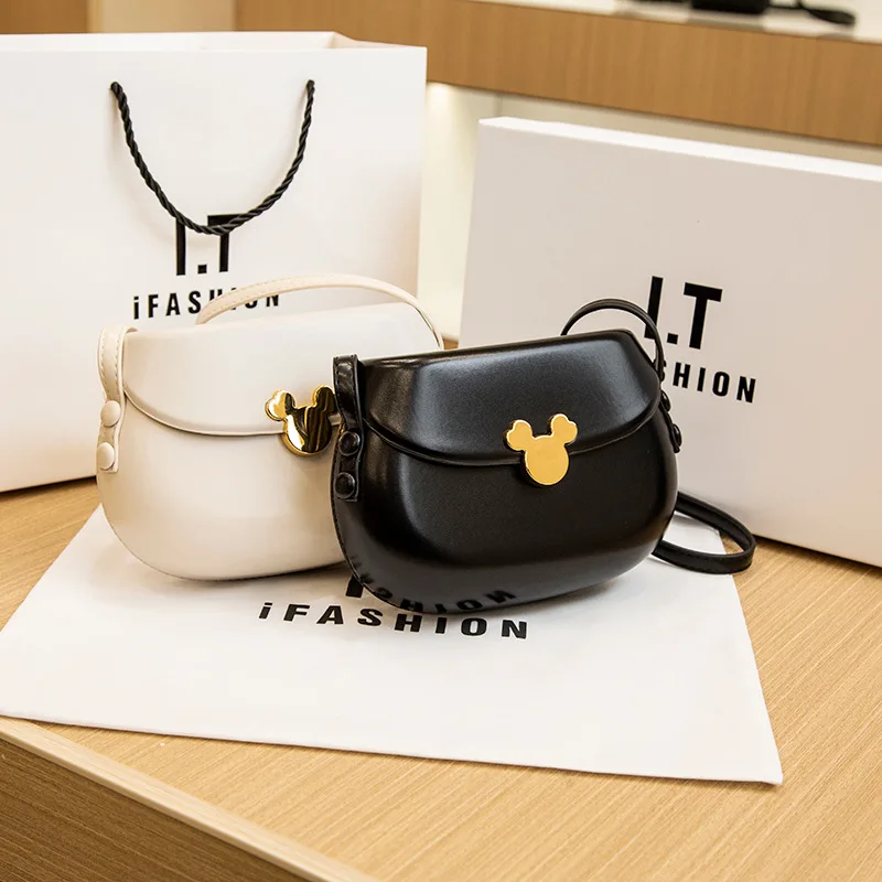 Disney Luxury Brand Mickey Shoulder Crossbody Bags For Women Large Capacity  Mother And Daughter Bag Chain High Quality Handbag - AliExpress