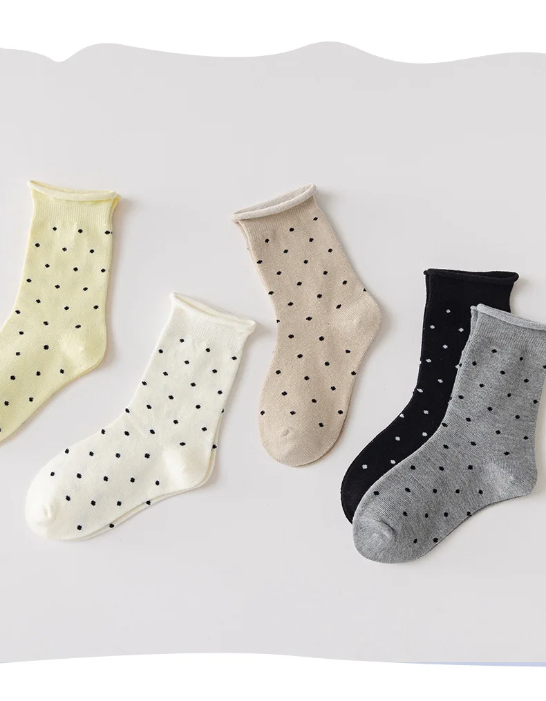 5 paare/los neue Herbst kinder Baumwoll socken Mädchen Junge Baby warme weiche süße Karikatur für Frühling 1-12 Jahre Student Teens Kinder Socken – Detail 8
