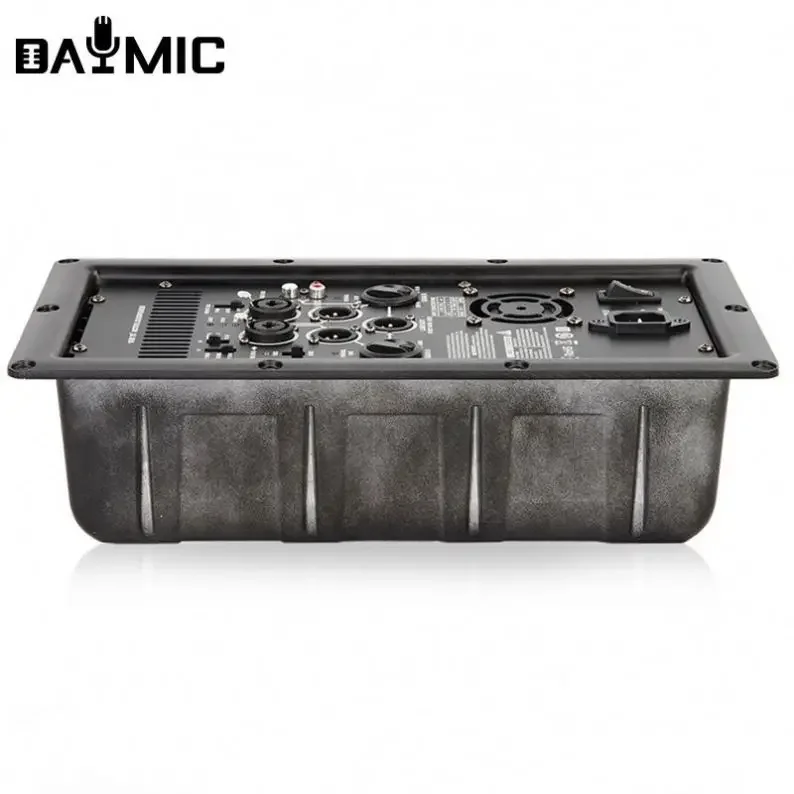 Professional Class D 1000W Power Amplifier With 12 Inch Speaker Active Full-Range Speakers