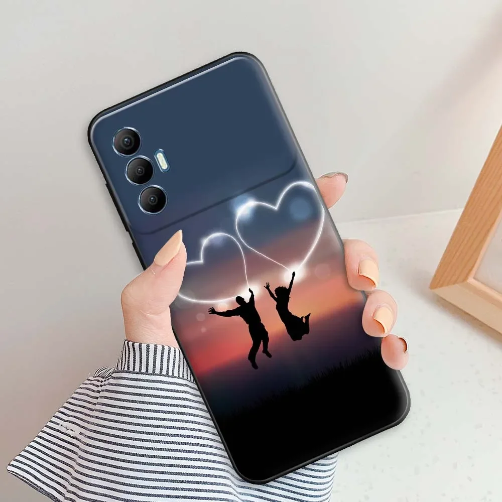 Tecno Spark 8P Soft Silicone Protective Phone Case – Durable Bumper Cover Coque