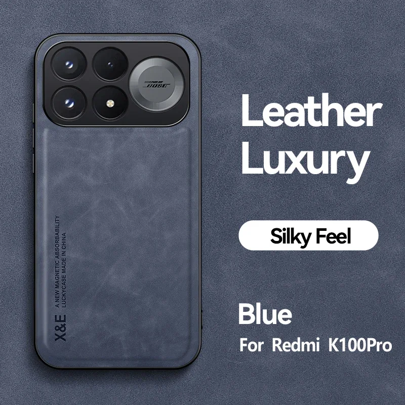 Luxury Leather Textured Magnetic Protective Case - Business Edition