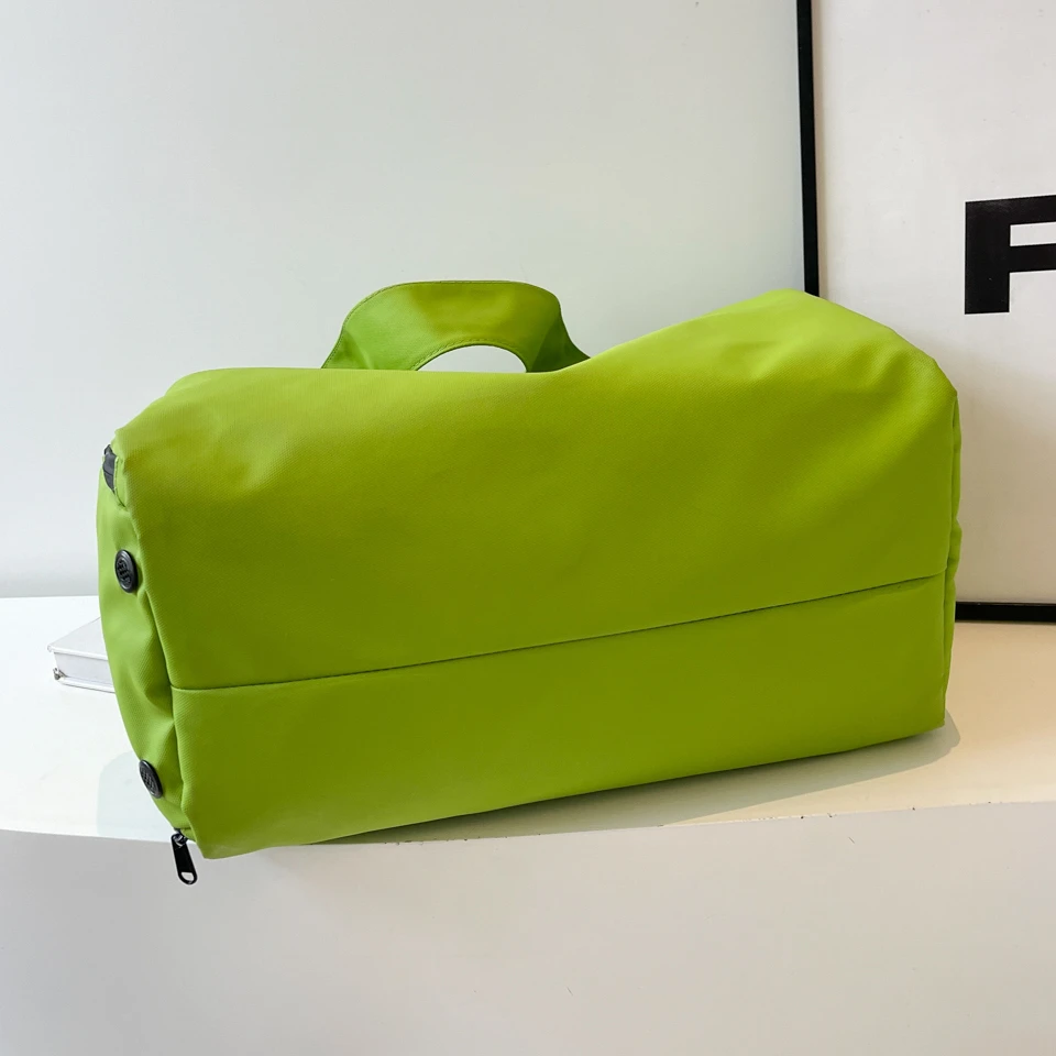 Handbag Travel Bag Solid color fashion canvas Large Capacity Men Women Leisure Sports Gym versatile Weekend Duffel Bag