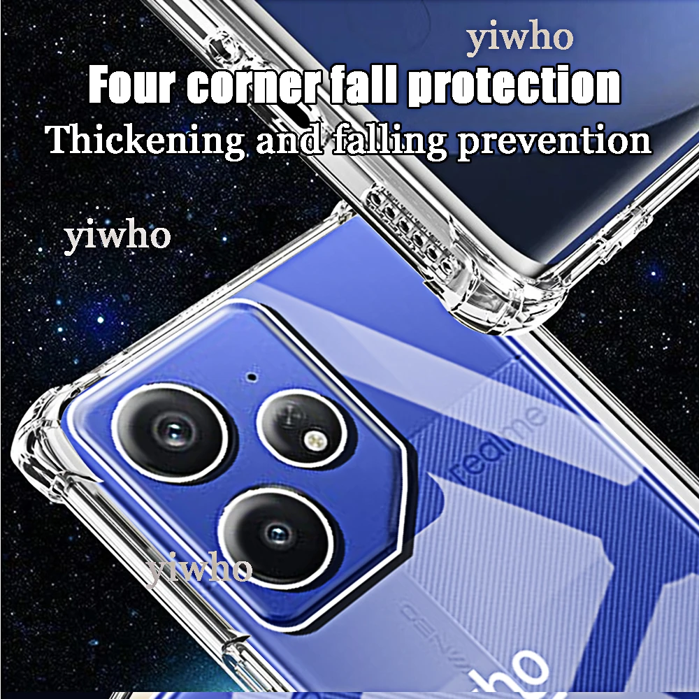 Shockproof Transparent Clear Bumper Soft TPU Phone Case