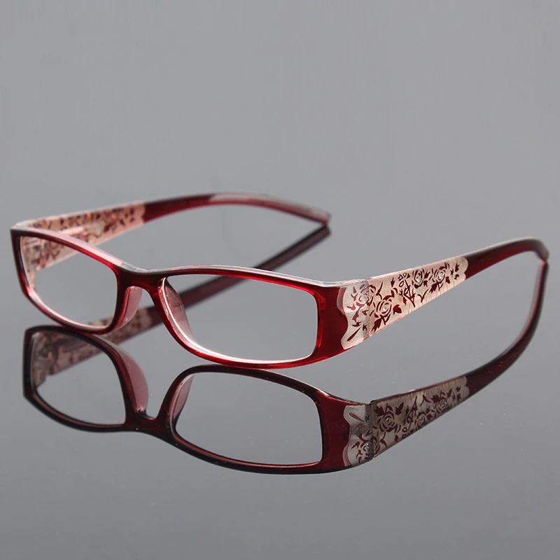 

Women Full Frame Elegant Reading Glasses High Definition Resin Presbyopic Glasses Diopter +1.0 1.5 2.0 2.5 3.0 3.5 4.0