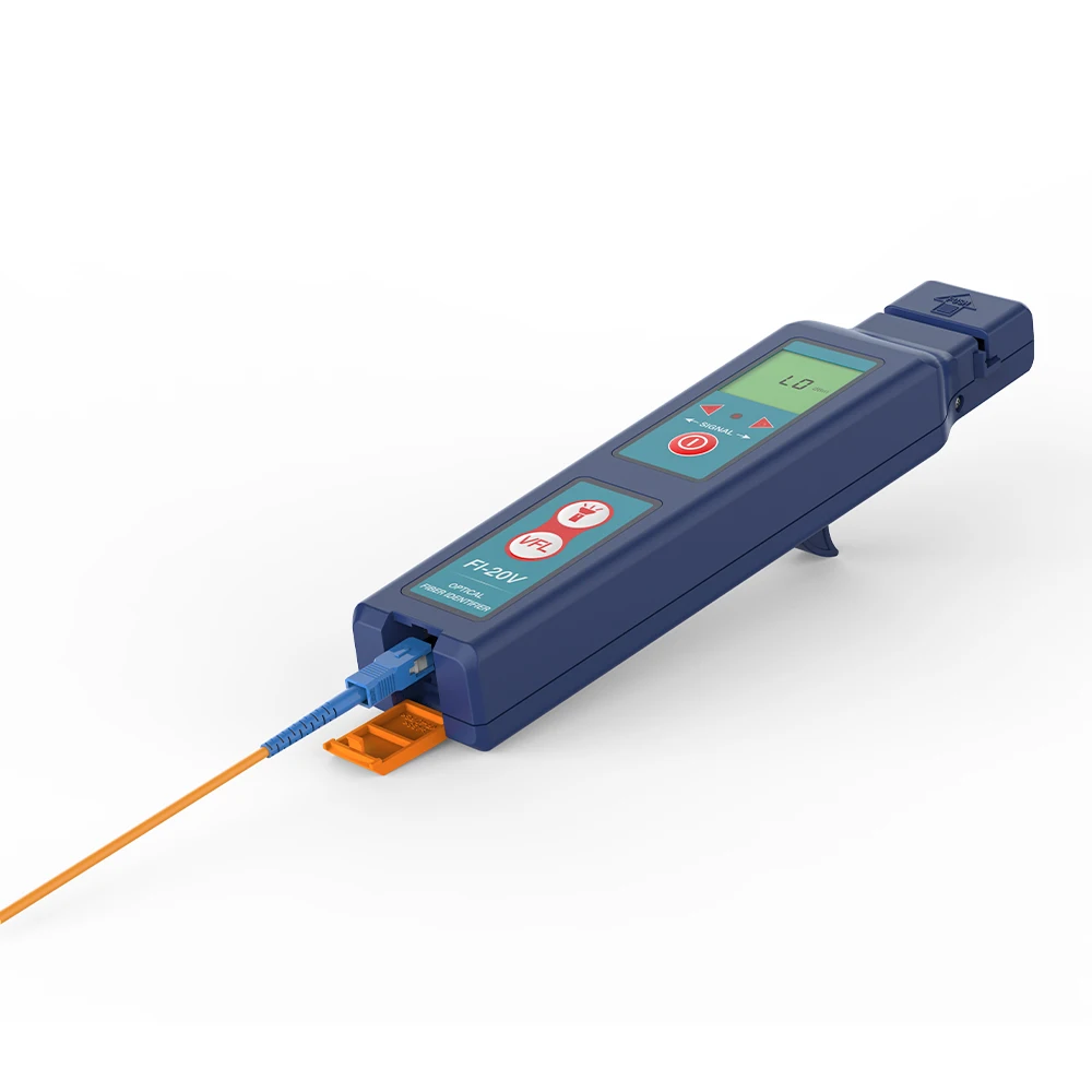 Optical Fiber Identifier FI-20V Equals OFI-40V 800~1700nm Detect Wavelength Signal Direction Indication VFL 5-8km LED Light fiber optical identifier