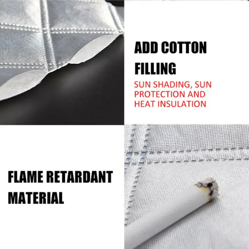 Magnetic Car Front Windshield Cover Automobile Sunshade Cover Winter Ice Frost Guard Sun Shade Protector Waterproof Car