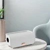 Desktop Line Storage Case Large Capacity Cable Organizer Box Power Strip Storage Box Charger Socket Organizer for Desk 5