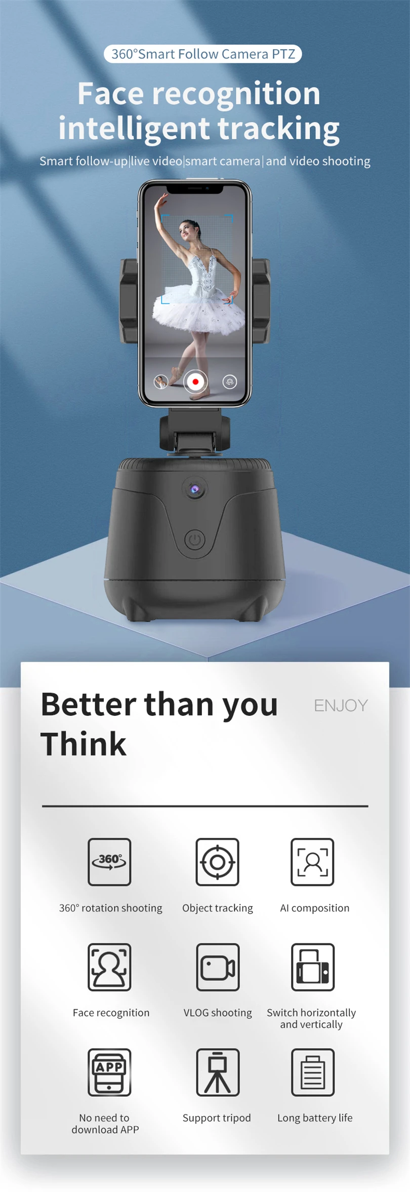 AI Face Recognition Tracking e Follow Up