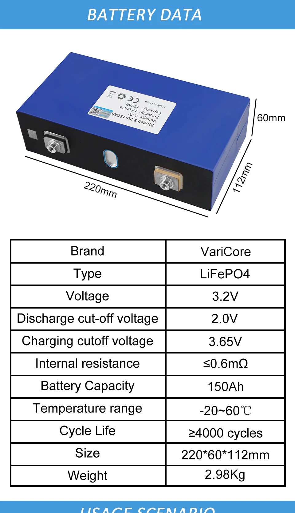 Sc3da8959c58248ccb4385c63b7a02ec8X 8pcs, 3.2v, 310Ah, 304Ah, 280Ah, 135Ah, 105ah, Lifepo4 Battery Lithium Iron Phosphate Solar Cell 12v, 24v Off-grid Solar Wind Mallzona