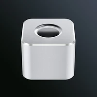Portable Metal Pen Holder Aluminum Pen Holder with Non-Slip Pad - Versatile Desk Organizer for Bathroom & Office Supplie 4