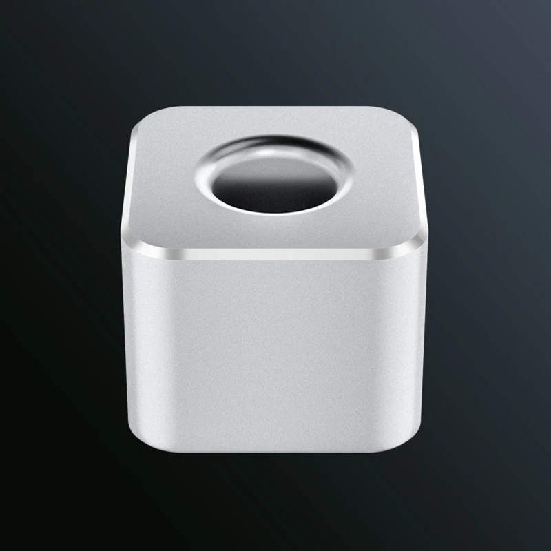 Portable Metal Pen Holder Aluminum Pen Holder with Non-Slip Pad - Versatile Desk Organizer for Bathroom & Office Supplie 4