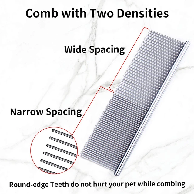 Pet Dematting Comb Stainless Steel 3