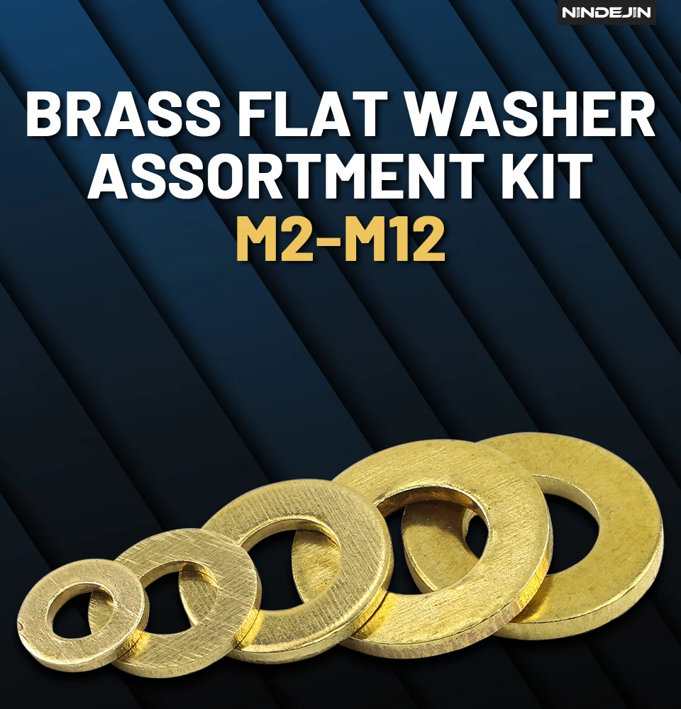 Brass Spacer DIN 125A Nickel Plated Copper Flat Washer M6 - China Bolts  Washers, Copper Washer