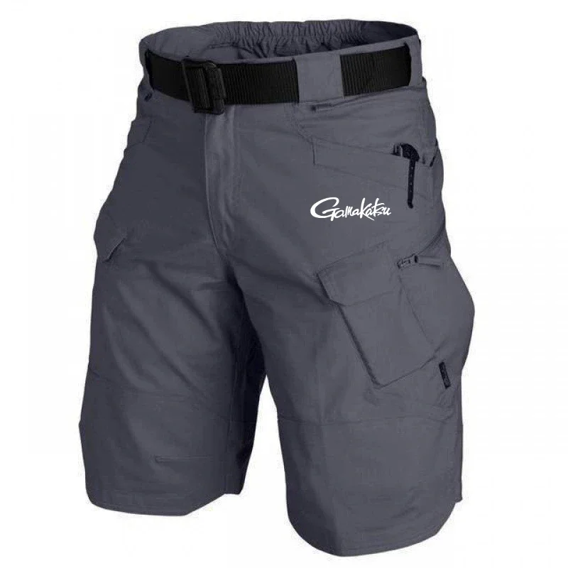 Gamakatsu Men's MTB Shorts Mountain Hiking Short Offroad DH Motorcycle Bike Short Pants Outdoor Sports Quick Dry Downhill
