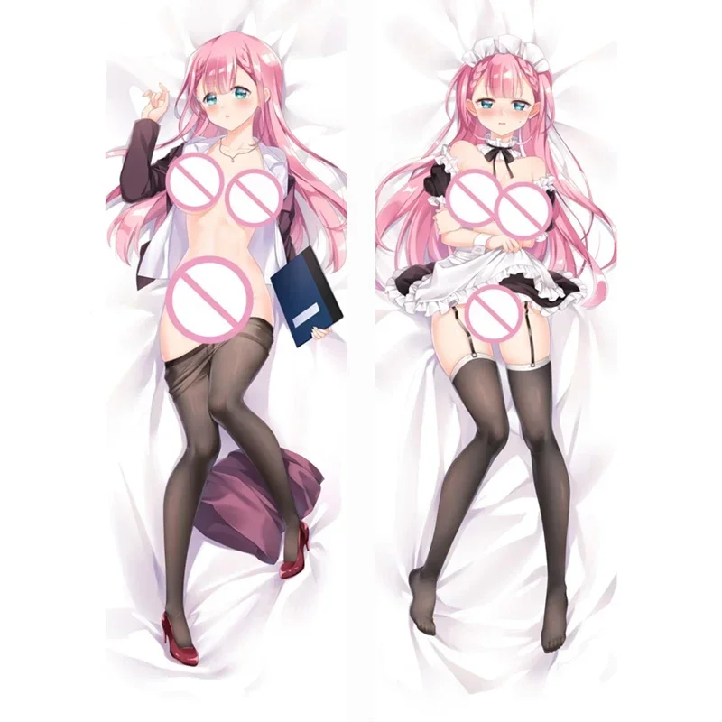 

DIY пользовательский аниме Bokutachi Wa Benkyou Ga Ogata Rizu Подушка «Dakimakura» облегающая декоративная наволочка